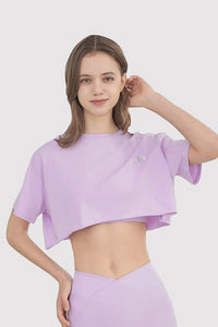 Rise Oversized Quick-Dry Cropped Tee