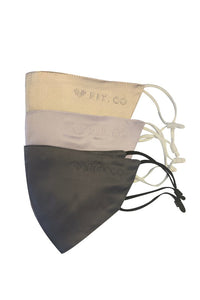 100% Mulbery Silk Three Layered FITmask