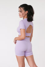 Load image into Gallery viewer, Lead in Lilac Shorts SET
