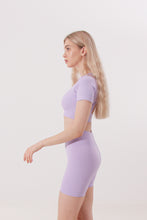 Load image into Gallery viewer, Lead in Lilac Shorts SET
